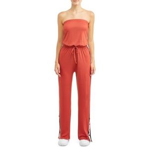 No Boundaries Juniors yummy strapless jumpsuit